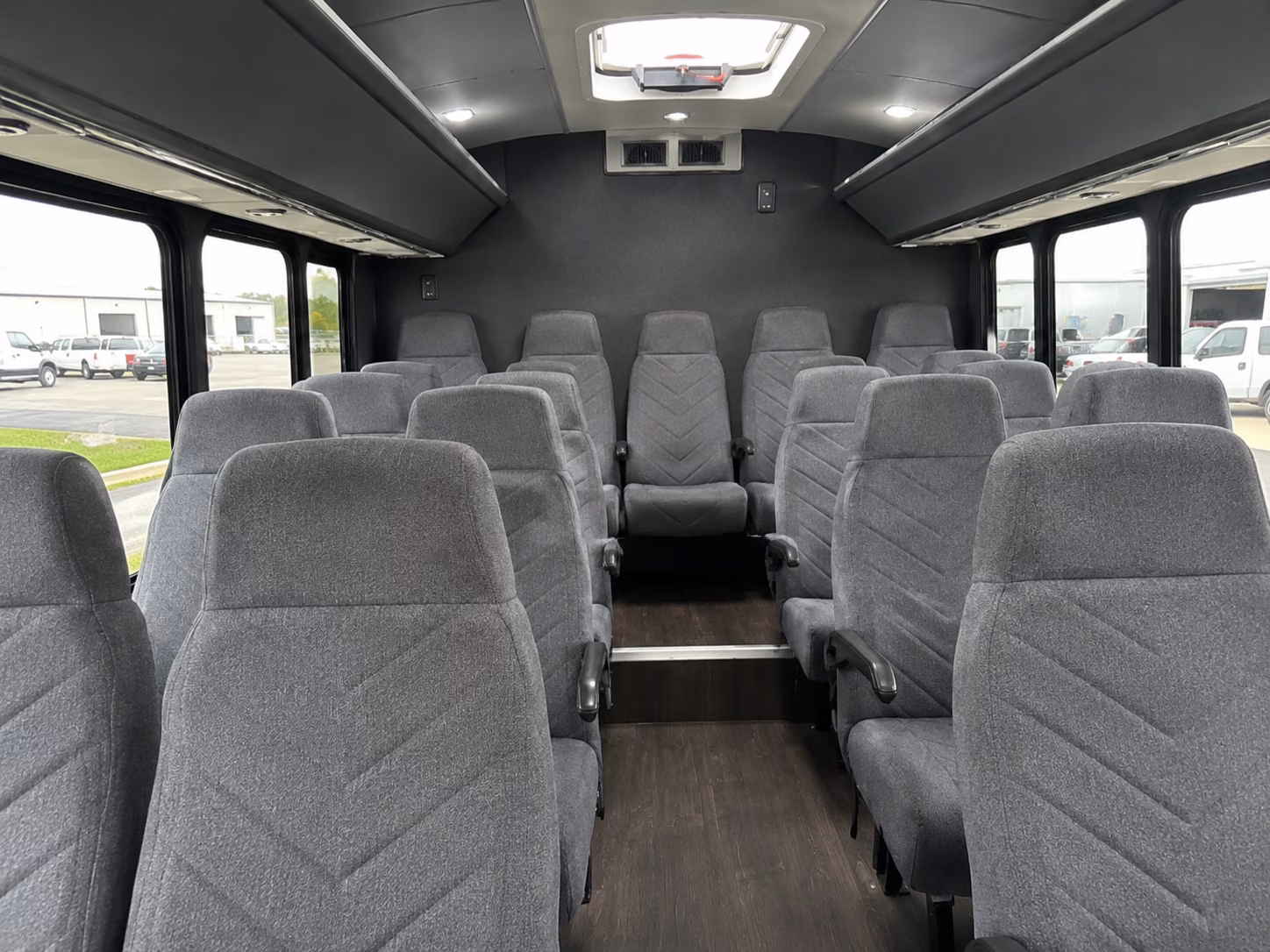 deltona charter bus interior 2