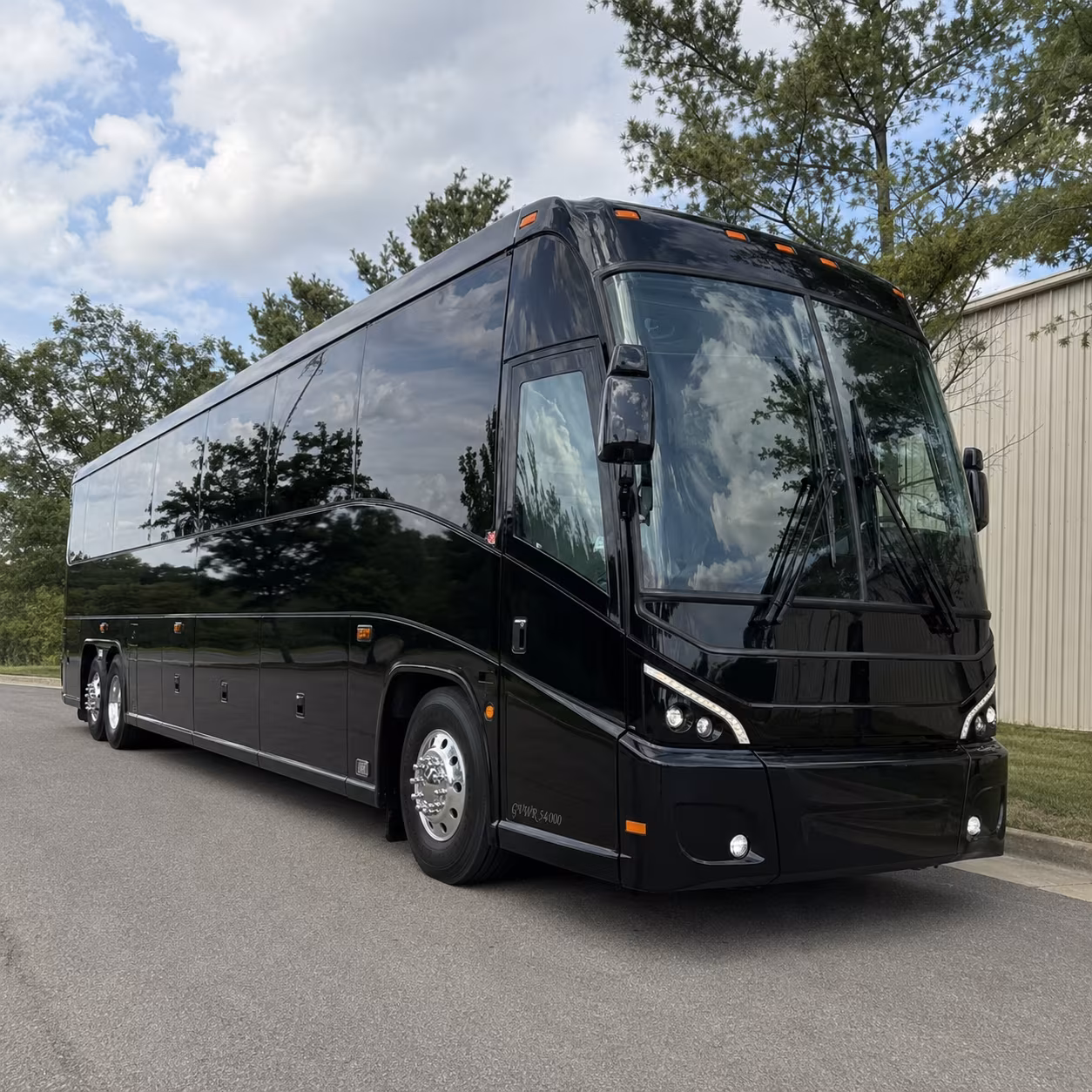 deltona charter bus services exterior