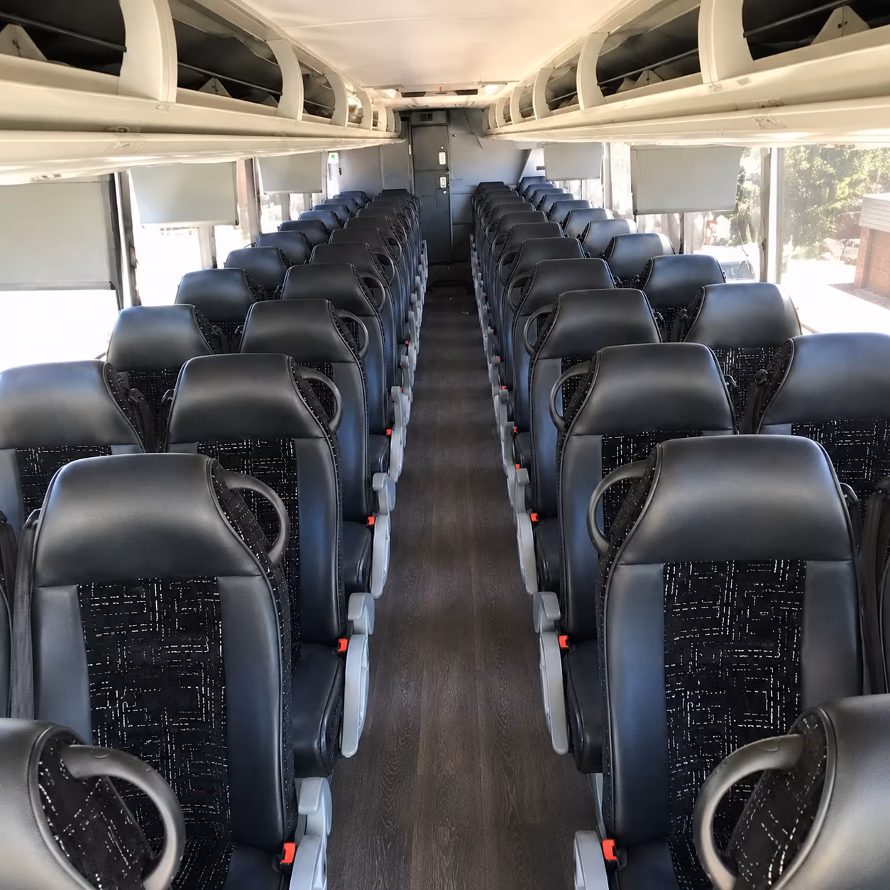 deltona charter bus services interior