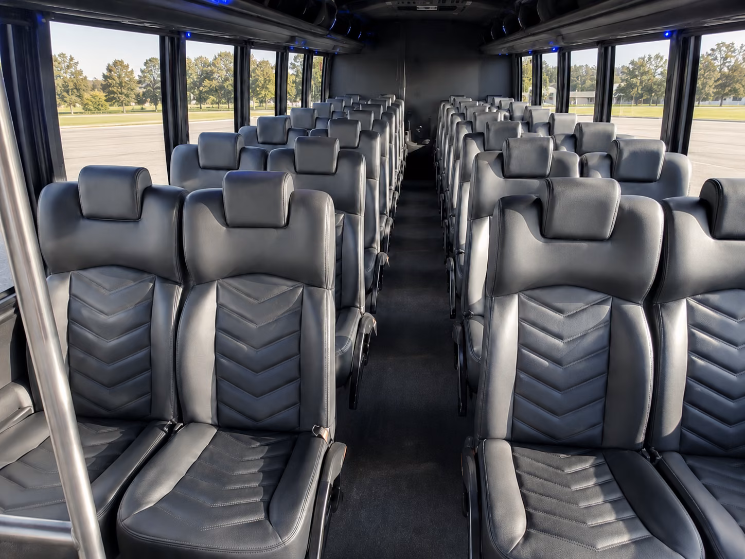 deltona corporate event transportation onboard seating