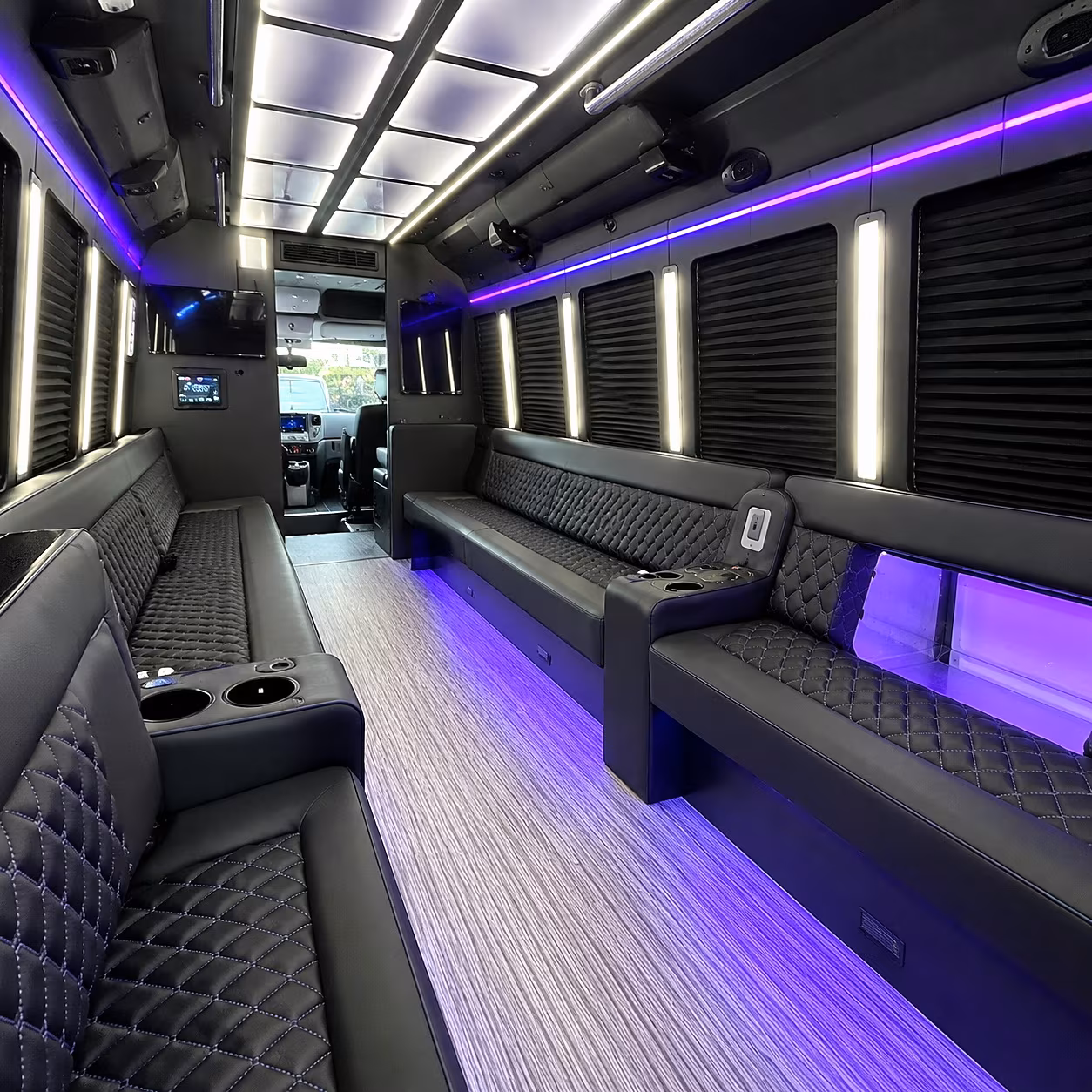 deltona party bus rentals inside