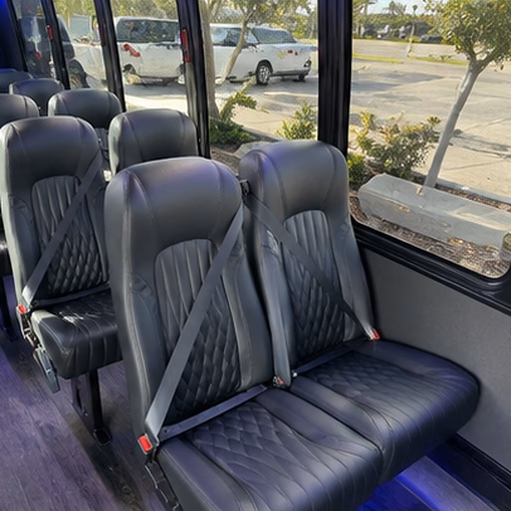 deltona religious group transportation onboard seating